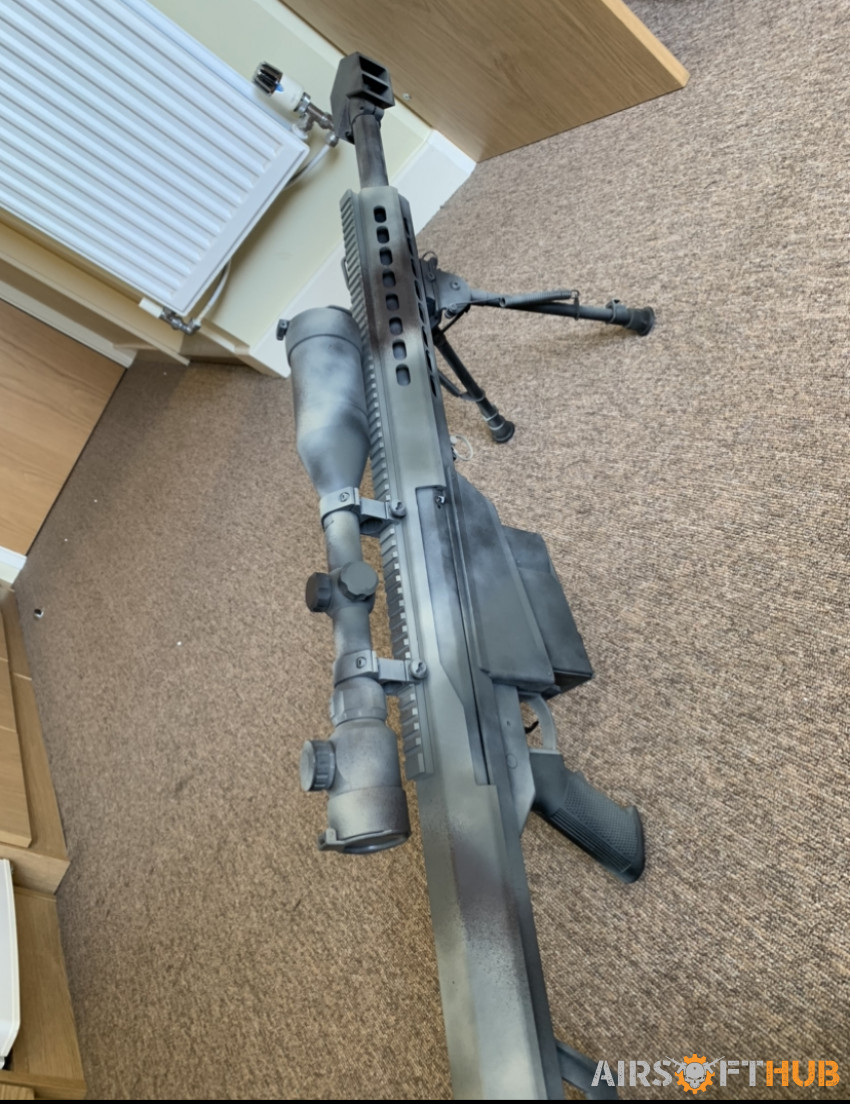 DMR Barrett M82A1 - Used airsoft equipment