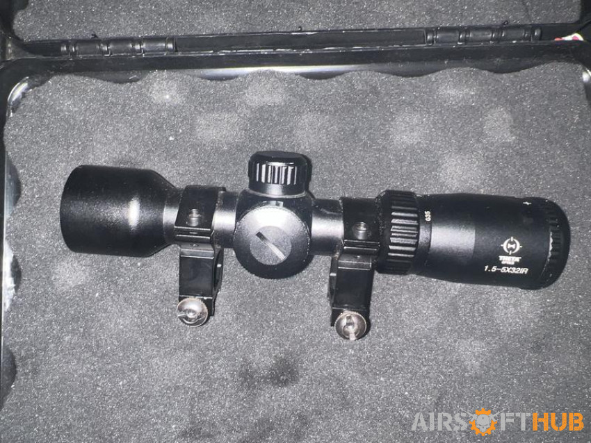 Sniper scope (RGB) - Used airsoft equipment