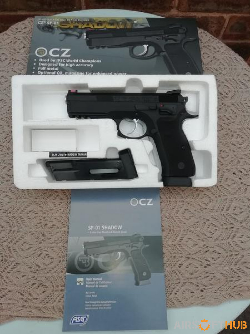 CZ SP-01 Shadow. - Used airsoft equipment