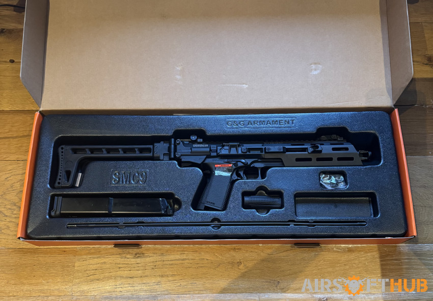 G&G SMC9 + 300 RND MAGAZINE - Used airsoft equipment
