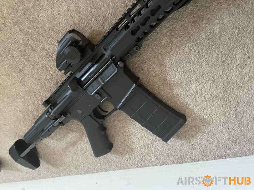 Valken alloy m4 with upgrades - Used airsoft equipment