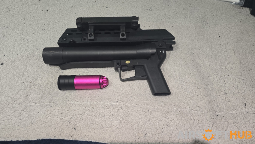 S&T G36 launcher & Moscart - Used airsoft equipment
