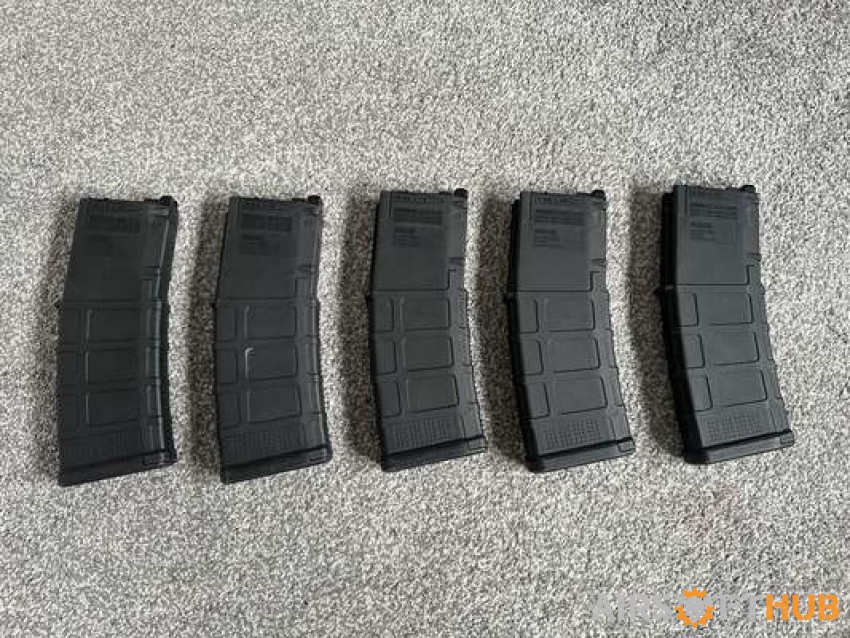 5x guns modify mws mags - Used airsoft equipment