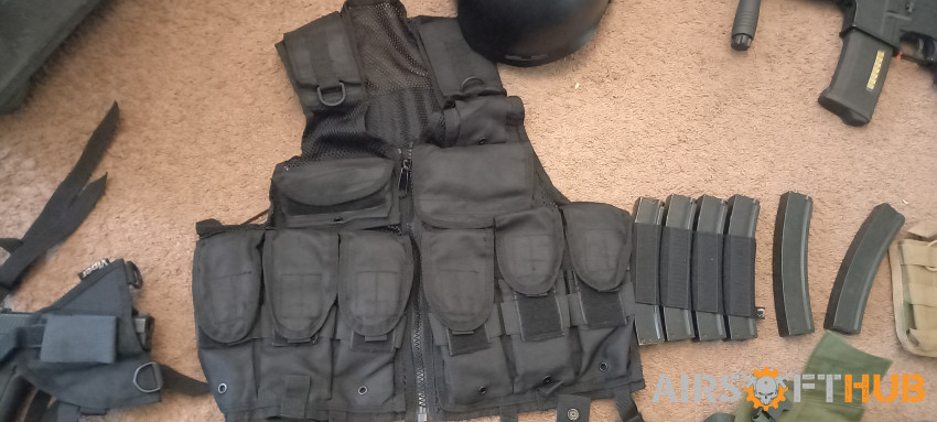Items, warrior assault, viper - Used airsoft equipment