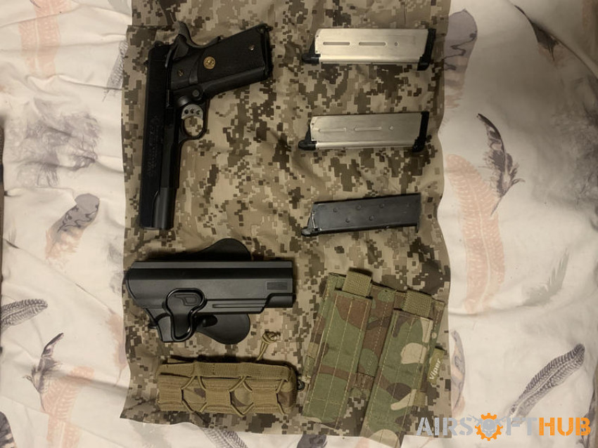 Tokyo marui 1911, and extras - Used airsoft equipment