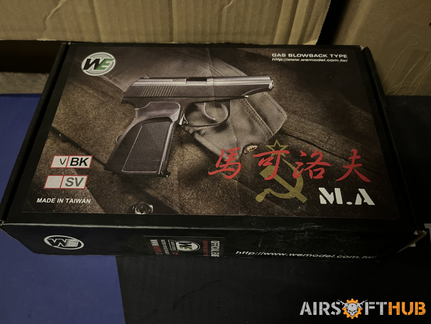 WE Makarov “Assassin” - Used airsoft equipment