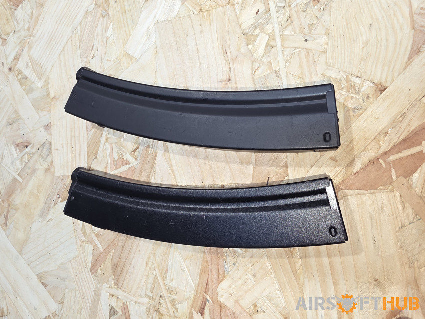 MP5 Metal Hi Cap Mags 200rd - Used airsoft equipment