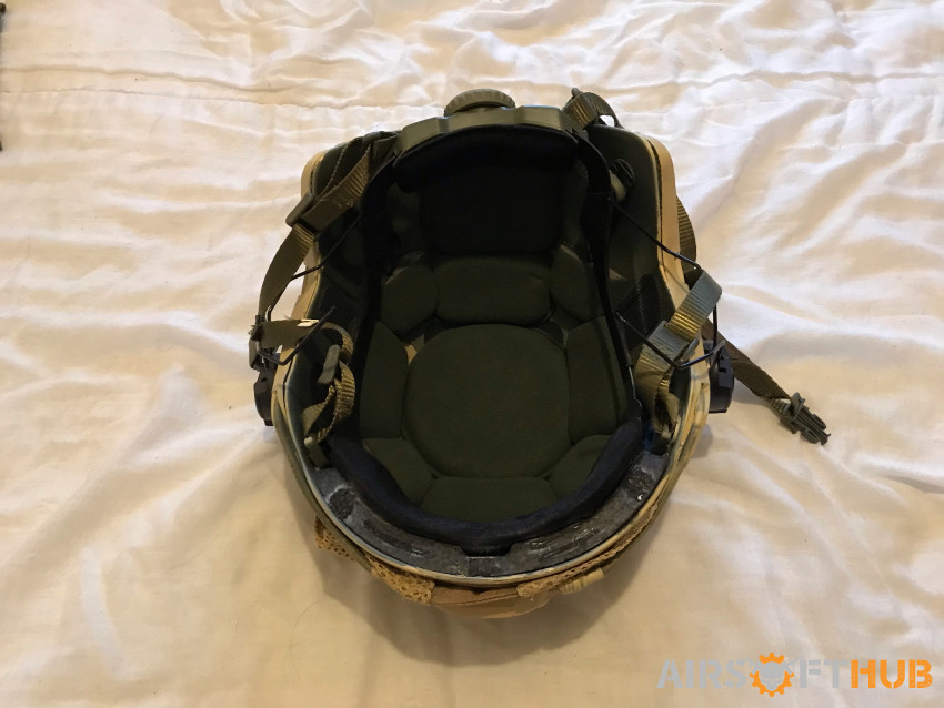 Nuprol FAST Helmet Setup - Used airsoft equipment
