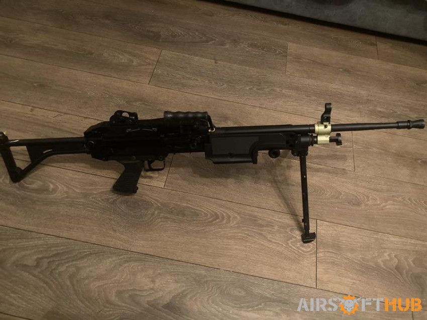A&K m249 - Used airsoft equipment