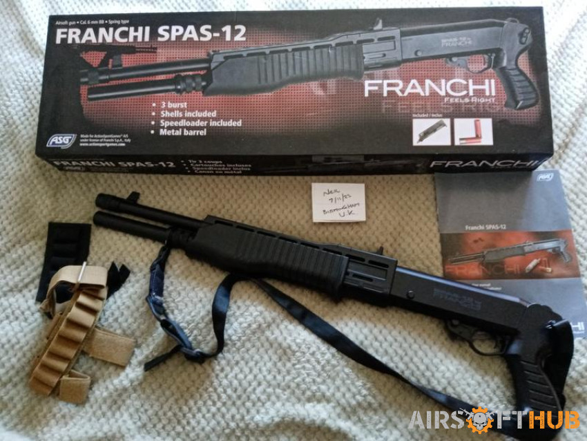 ASG frenchi spas 12 - Used airsoft equipment