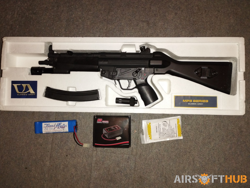 All-metal Classic Army MP5 A2 - Used airsoft equipment