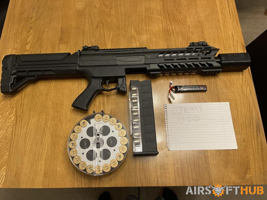 SGR-12 RE GENERATED SHOTGUN - Used airsoft equipment