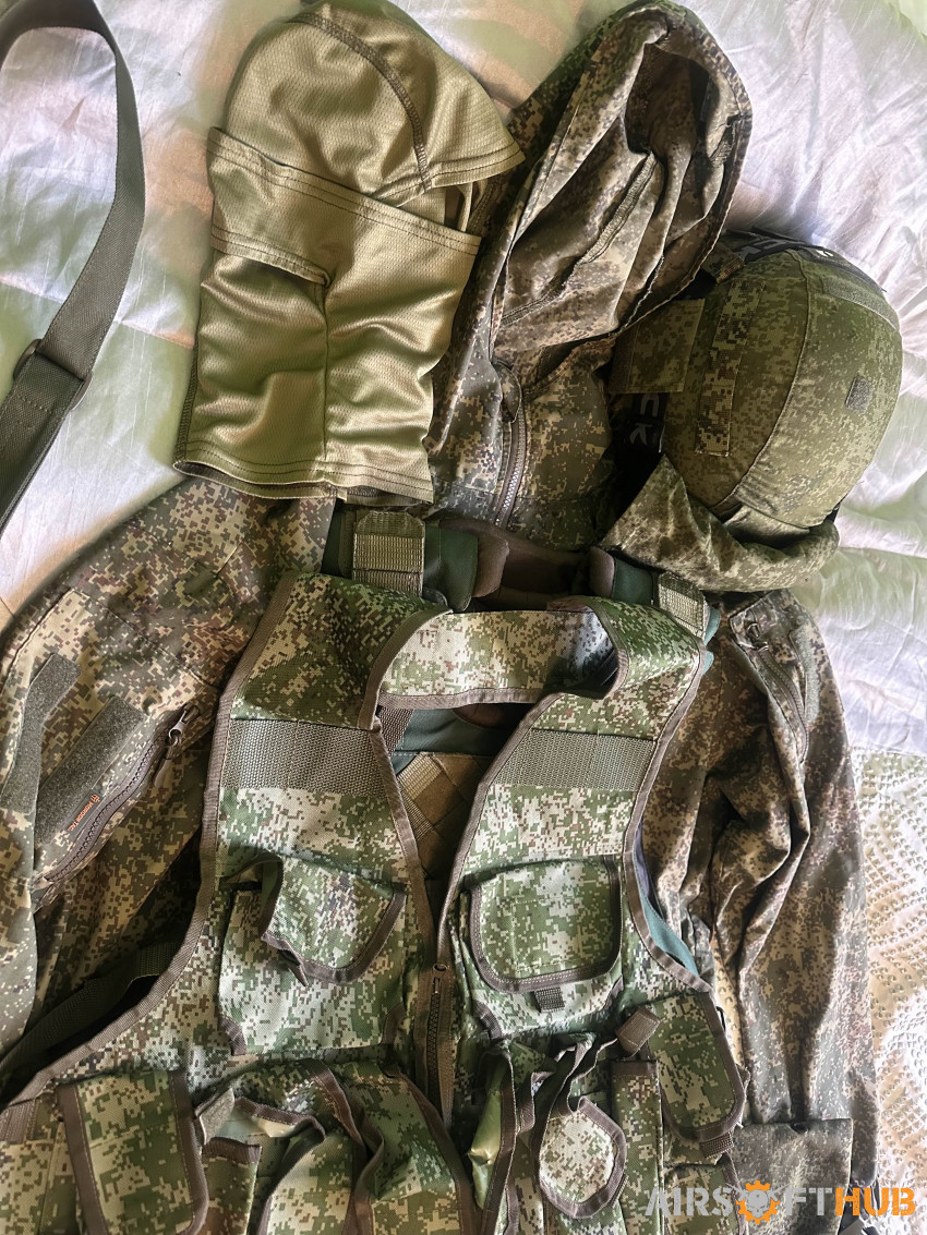 Russian Digi flora full kit - Used airsoft equipment