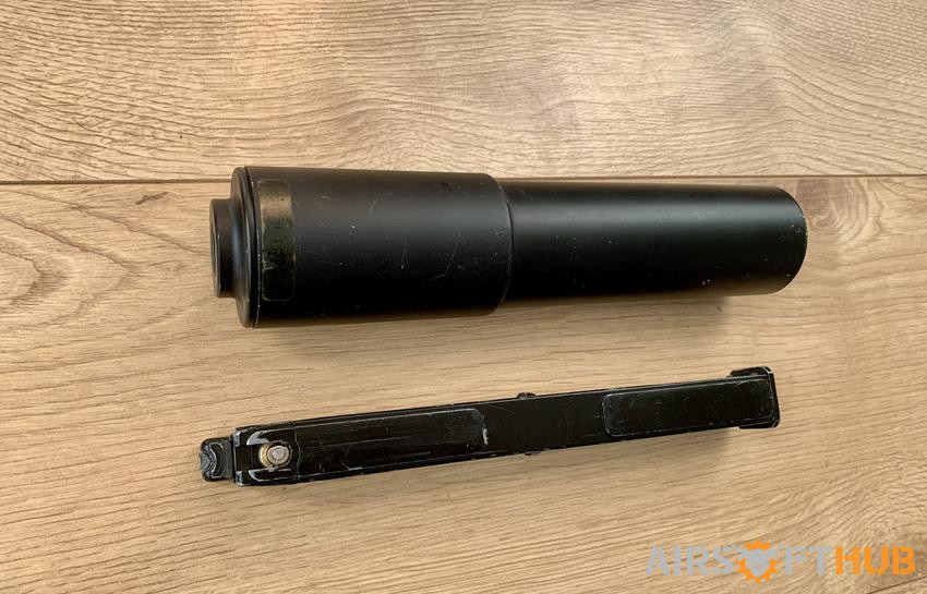 KWA mac11 gas mag/suppressor - Used airsoft equipment