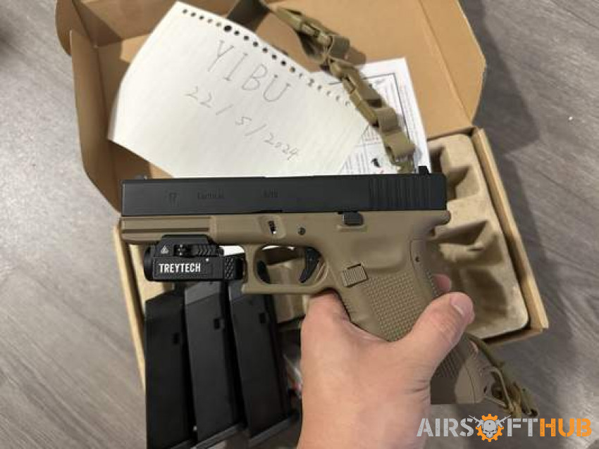 WE Glock eu17 gen4 stan - Used airsoft equipment
