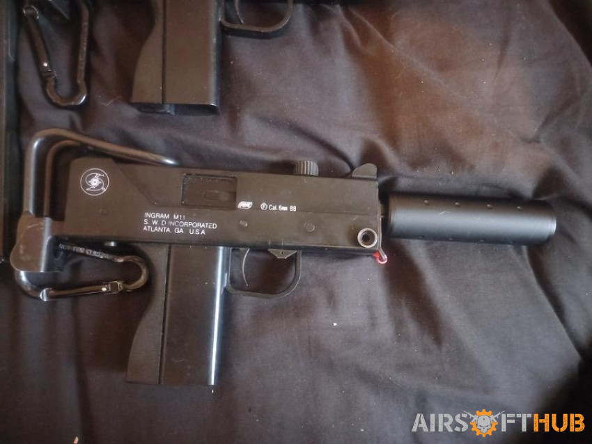 SMG, MAC11, pistols - Used airsoft equipment