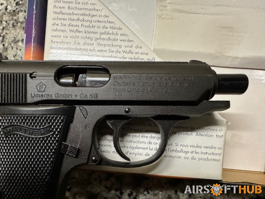 Walther PPK/S - Used airsoft equipment