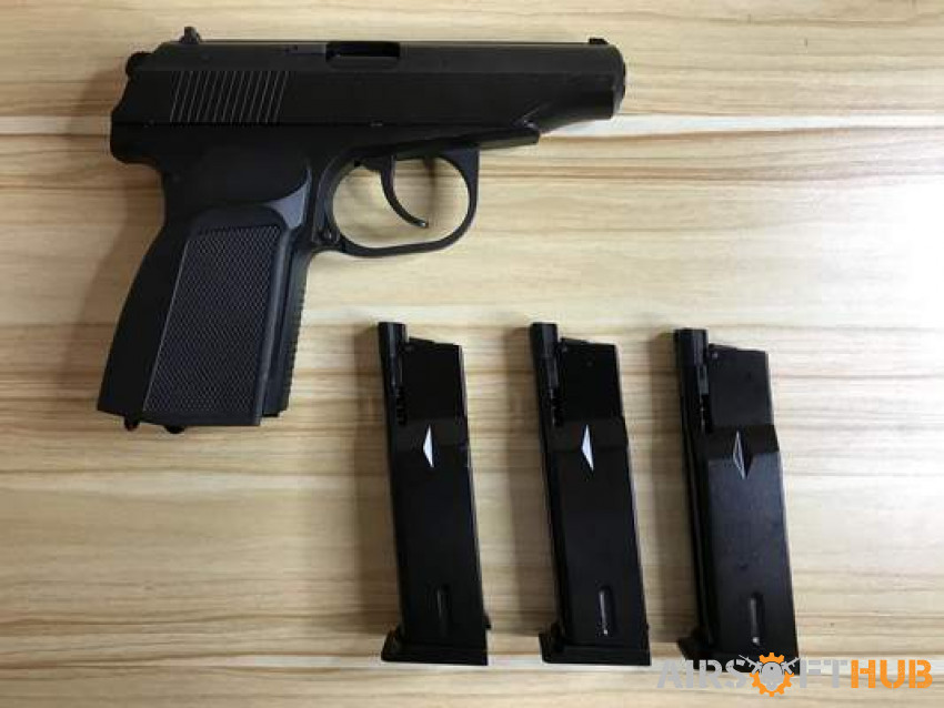 WE Makarov W65U Pistol - Used airsoft equipment