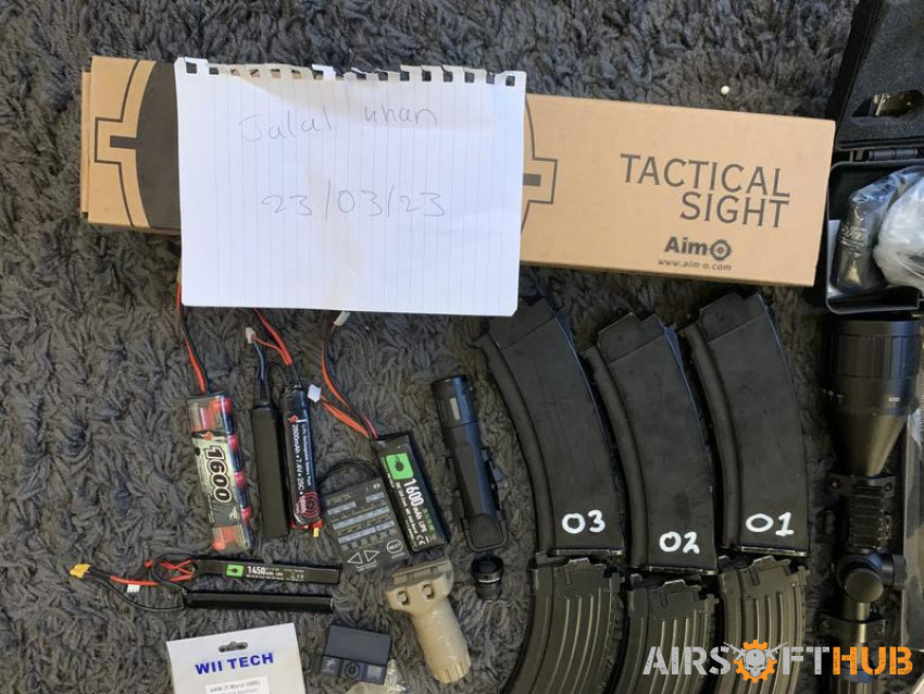 Bits and pieces for sale - Used airsoft equipment