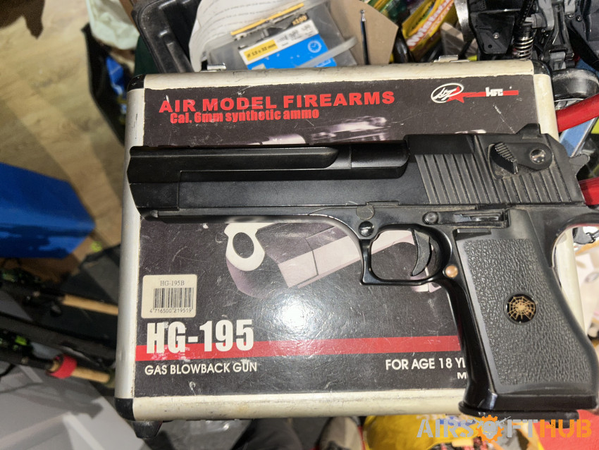 Desert eagle HFC HG195 - Used airsoft equipment
