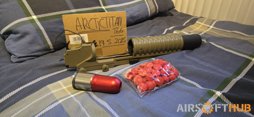 S&T M203 short - Tan - Used airsoft equipment