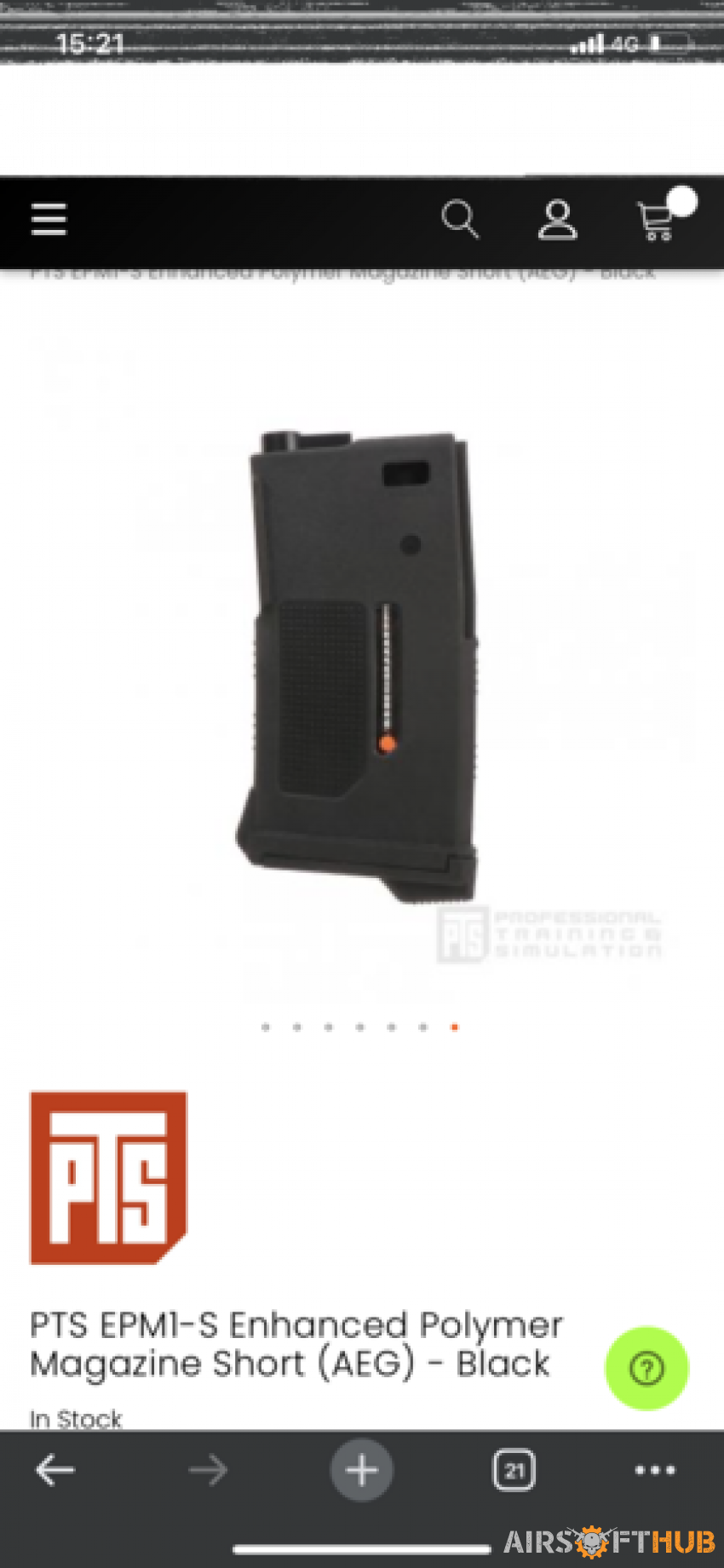 M4 stubby mags - Used airsoft equipment