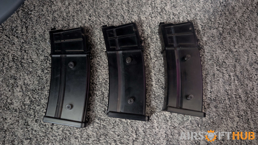 Army armaments G36 Gas Mags - Used airsoft equipment