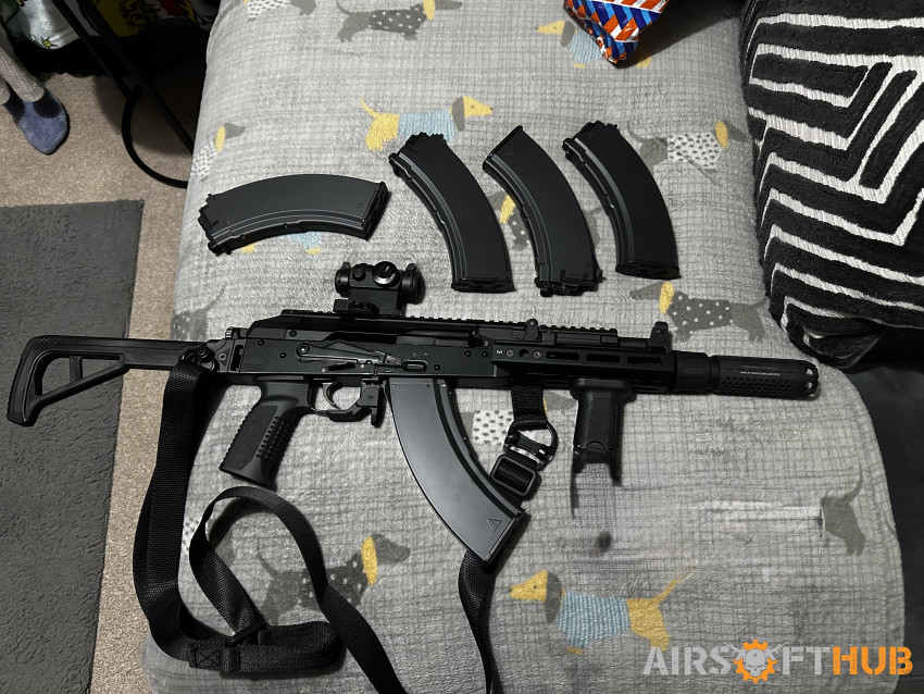 Gas blowback AK X - Used airsoft equipment
