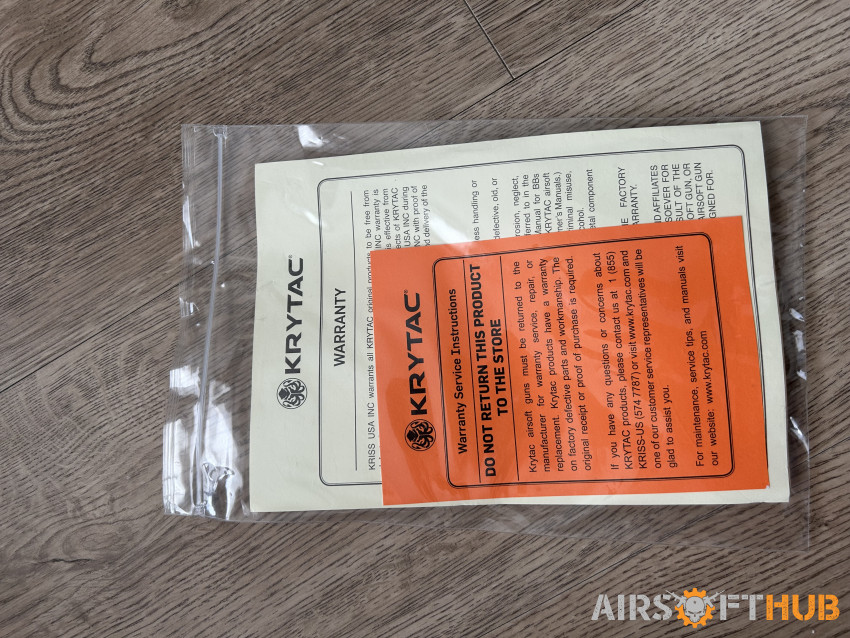 Krytec MK 2 Trident SPR Bundle - Used airsoft equipment