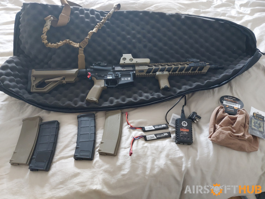 SA-E13 + All items - Used airsoft equipment