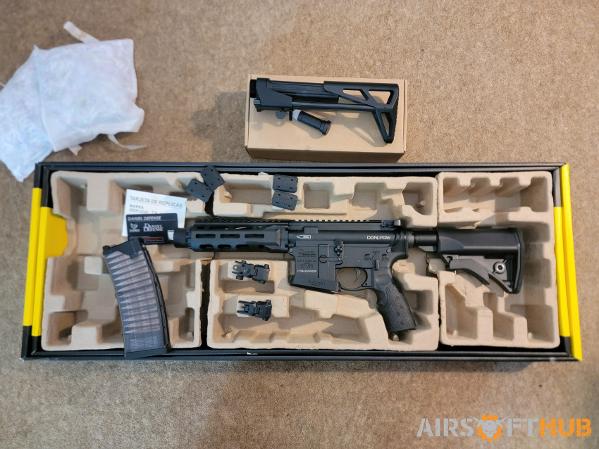CYMA CGS Daniel Defense Ddm4 - Used airsoft equipment