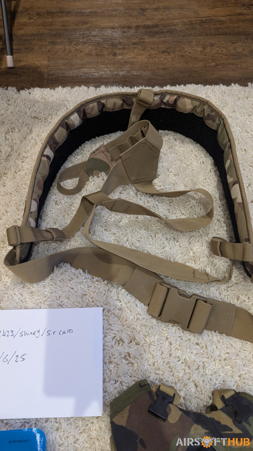 Assortment of gear - Used airsoft equipment