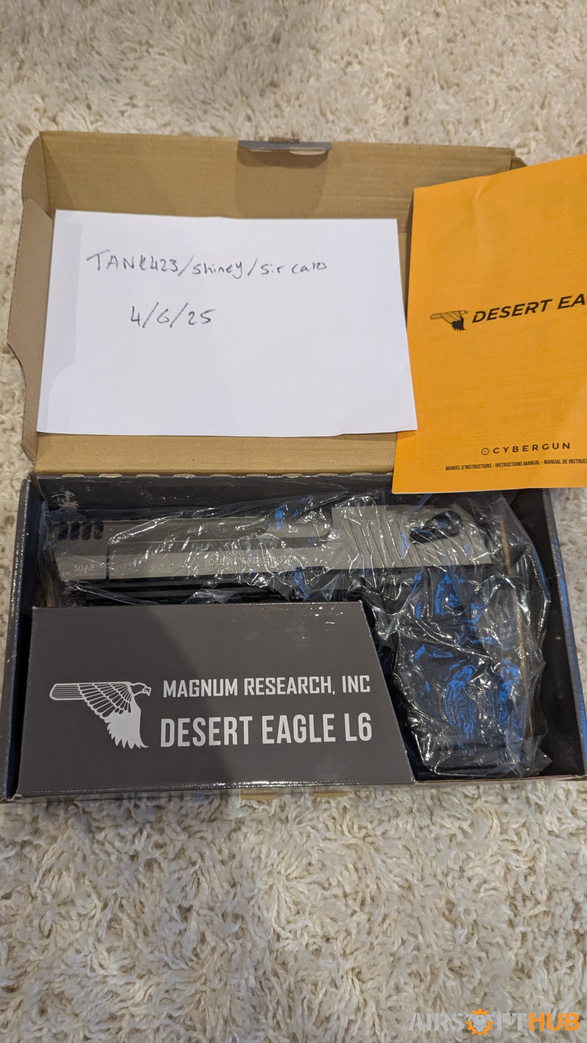 Cybergun Desert Eagle - Used airsoft equipment