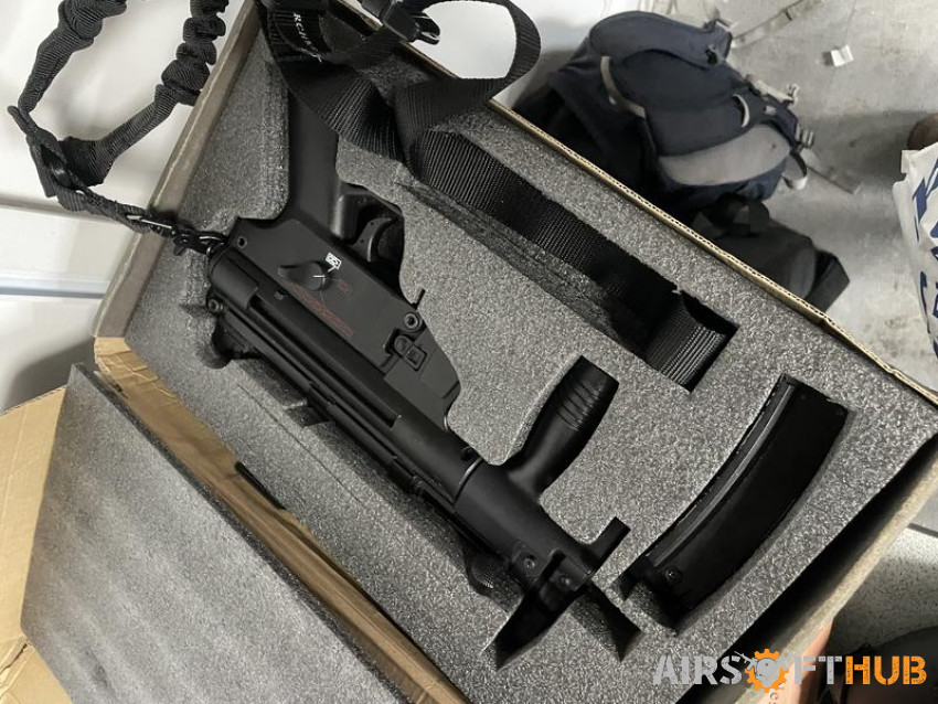 WELL G55 GBB MP5 with 1 mag - Used airsoft equipment