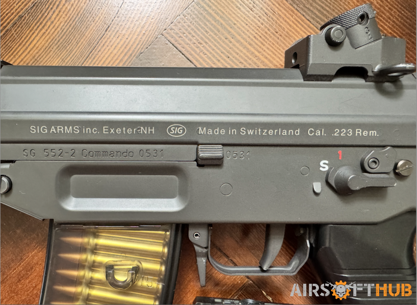 TM SIG 552 AEG - Used airsoft equipment