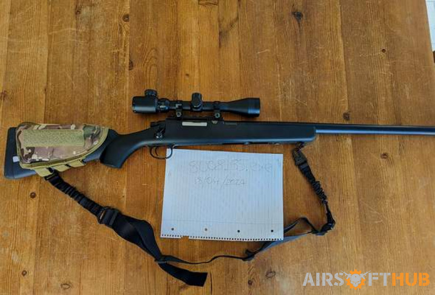 JG upgraded VSR 10 - Used airsoft equipment