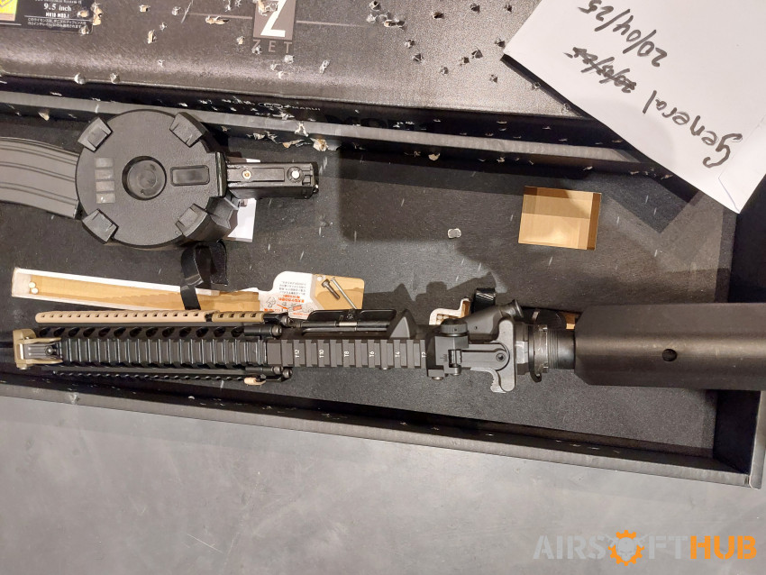 Tokyo marui mk18 mws +drum mag - Used airsoft equipment