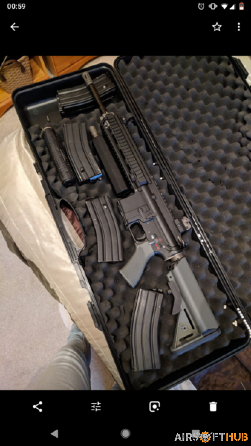 WE HK416 – T418 - Used airsoft equipment