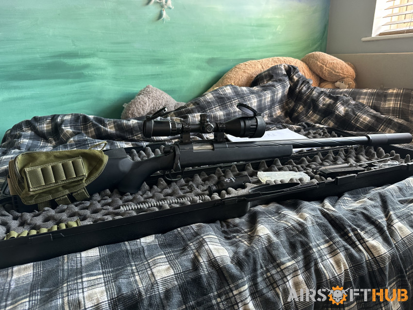 SSG10 A1 + accessories - Used airsoft equipment