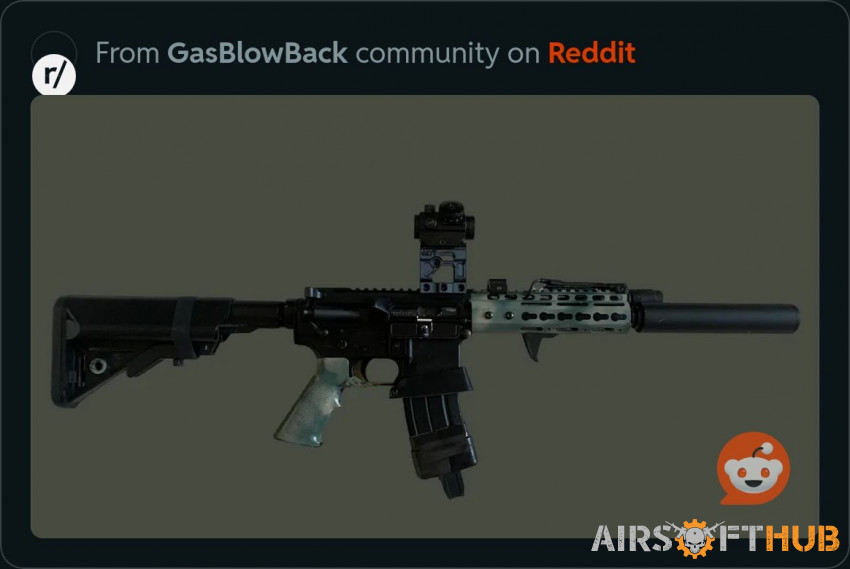 GBBR M4 S&T - WOC KA GE - Used airsoft equipment