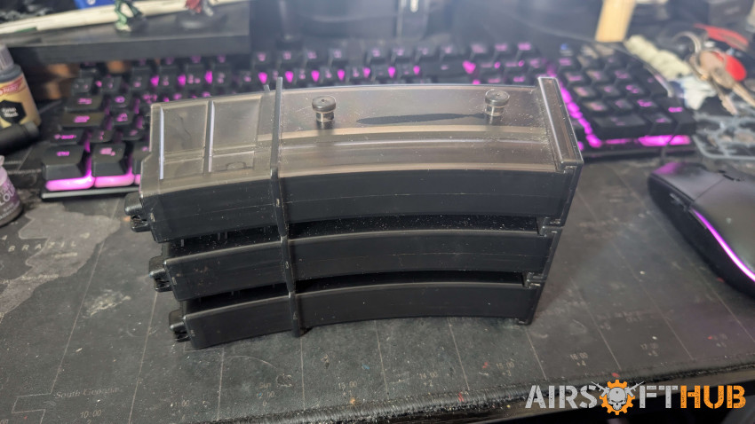 Army armaments G36 Gas Mags - Used airsoft equipment