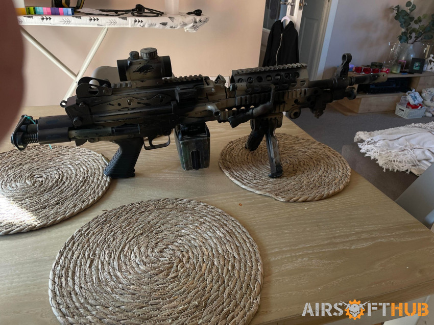 M249 HPA - Used airsoft equipment