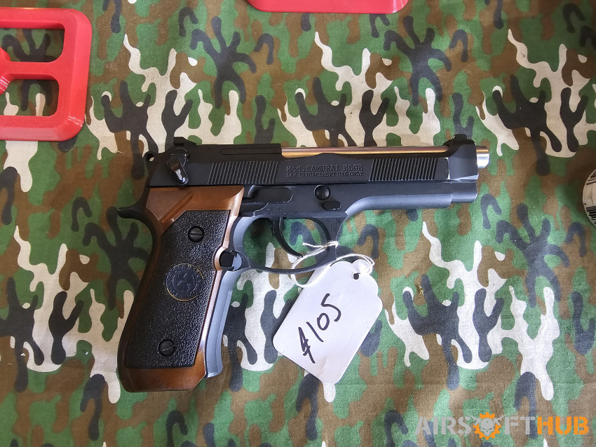 S.T.A.R.S Barretta GBB Pistol - Used airsoft equipment
