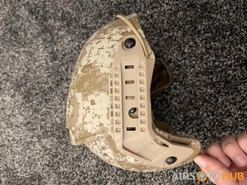 Clothing, Tac Vest, Helmet - Used airsoft equipment