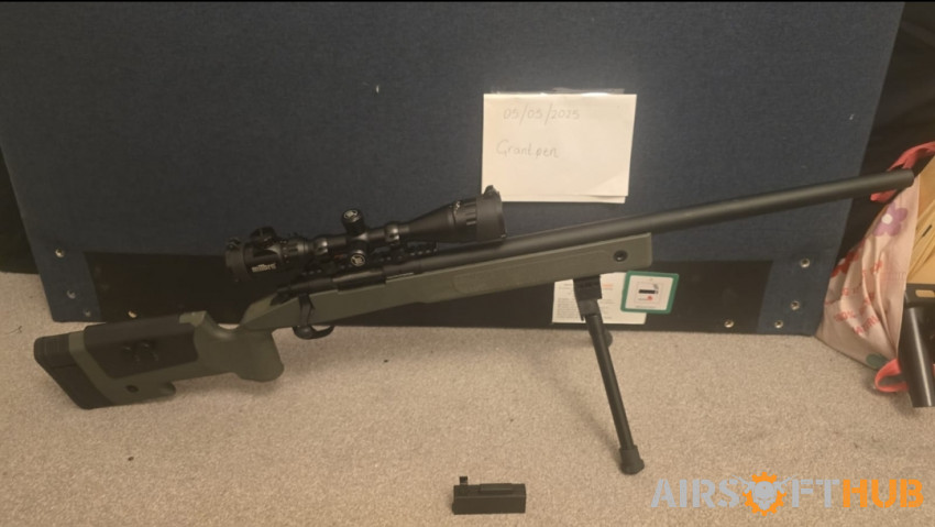 Evolution m40 sniper rifle - Used airsoft equipment
