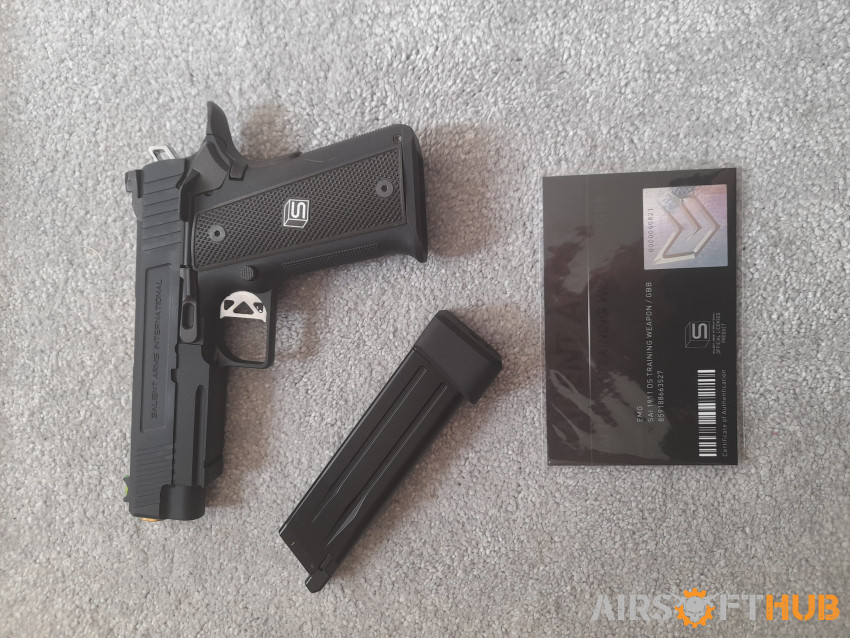 EMG SALIENT ARMS 2011 DS GBB P - Used airsoft equipment