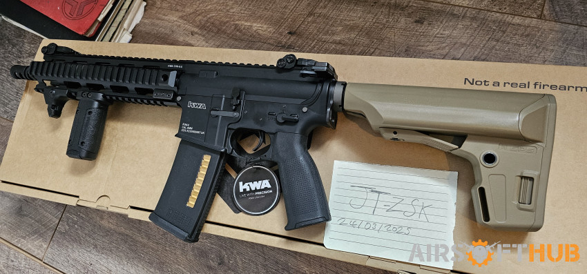 Kwa ronin rm4 q10 recoil - Used airsoft equipment