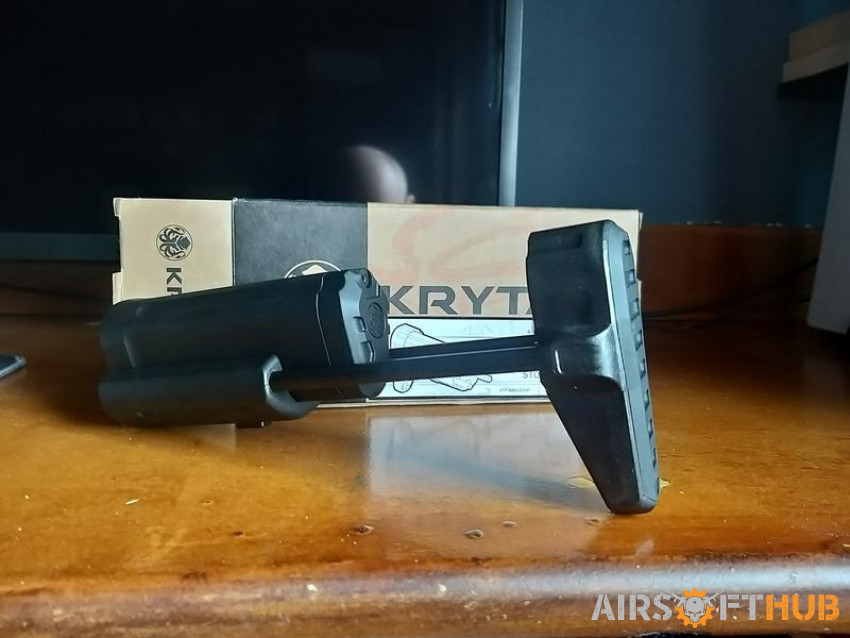 Krytac trident compact stock. - Used airsoft equipment