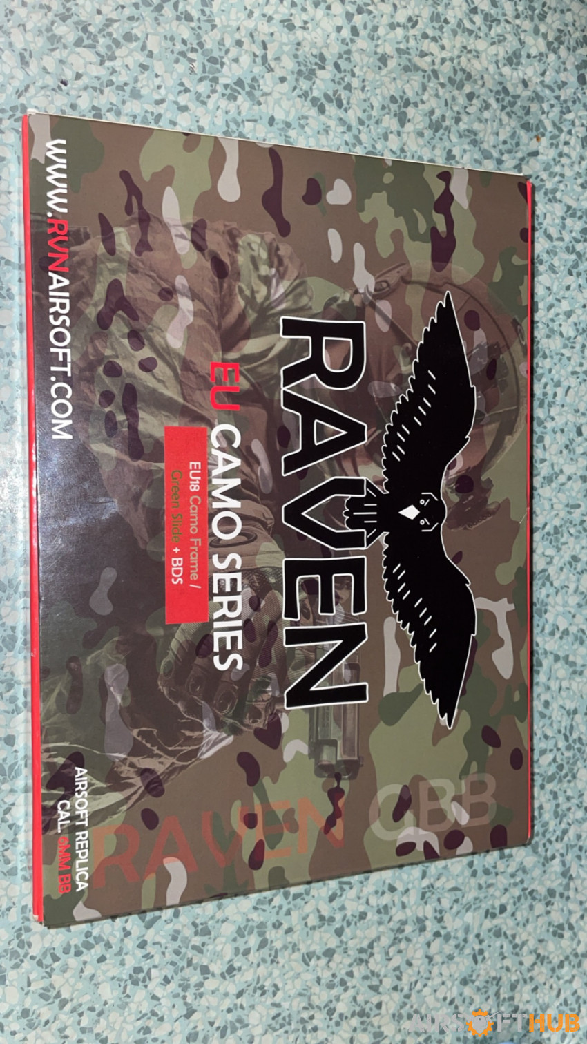 RAVEN Camo Glock - Used airsoft equipment