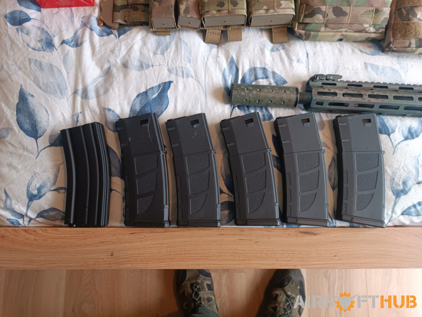 M4 and Gear - Used airsoft equipment